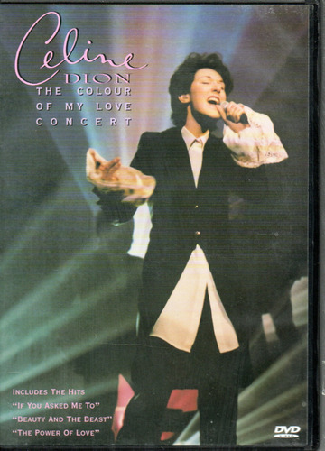 Dvd Celine Dion - The Colour Of My Love Concert 