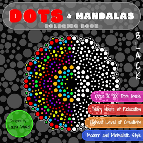 Libro: Dots & Mandalas Coloring Book: Highest Level Of Creat