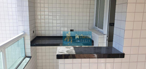 Imagem 10 de 20 de Apartamento Com 2 Dormitórios À Venda, 91 M² Por R$ 410.000 - Canto Do Forte - Praia Grande/sp - Ap1103