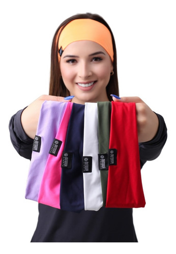 Imagem 3 de 4 de Faixa De Cabelo Headband Esporte Ciclismo Academia Moto