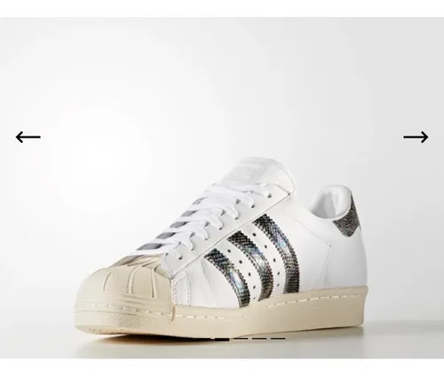 erección lámpara País Tenis Adidas Superstar 80s Mujer | MercadoLibre 📦