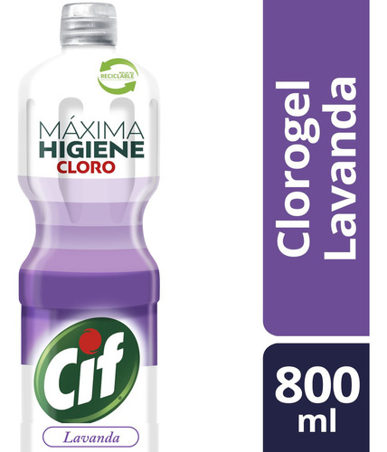 Clorogel Lavanda Cif 800ml