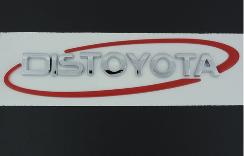 Emblema Distoyota Cromo Original Toyota