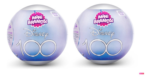 Mini Brands 2 Capsulas Disney 100 Platinum 5 Sorpresas 