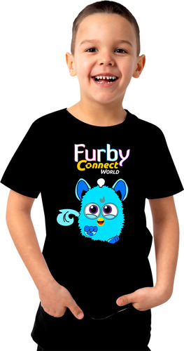 Playera Furby-conect Para Niños