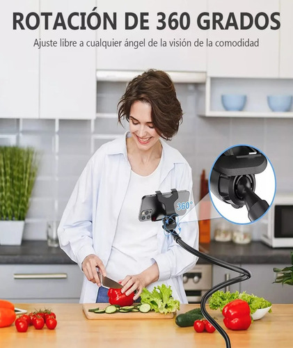 Gooseneck Soporte Flexible Para Celular,porta Celulares110cm