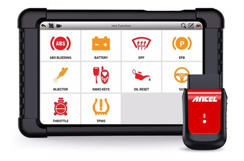 Escáner Automotriz Ancel X6 Todo El Sistema Sangrado De Abs