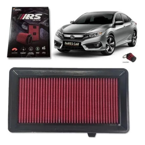 Filtro De Ar Premium Honda Civic Touring 1.5 Turbo 16v 2021