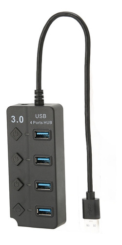 Expansor De Puerto Usb 3.0 Hub 4 Puertos Usb3.0 Máximo 5 Gbp