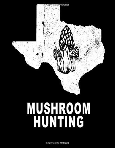 Mushroom Hunting Texas Morells Mushroom Custom Journal Book 