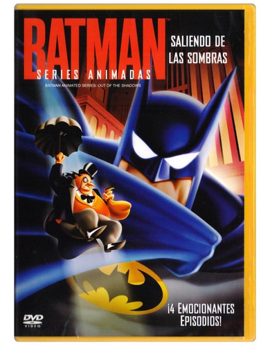 Batman Saliendo De Las Sombras 4 Episodios Serie Animada Dvd