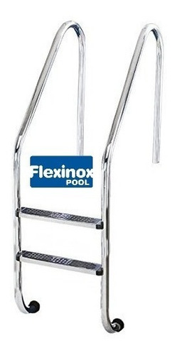 Escalera Para Piscina Flexinox 2 Peldaños Acero Inoxidable