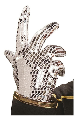 Rubie S Costume Co Michael Jackson Silver Glove Niño