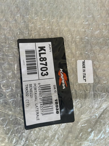 Imagen 5 de 5 de Soportes Maletas Laterales Givi Para Benelli 502 Trk/trk X