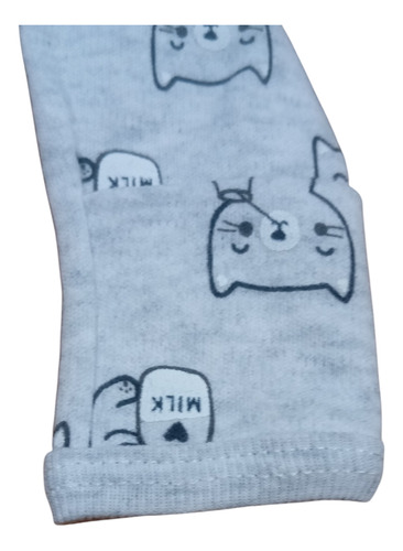 Bodys Para Bebés Gris 1-3 M