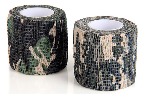Cinta Autoadhesiva Protectora De Camuflaje Uning, 5 Cm X