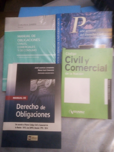 Lote Libros Derecho Obligaciones