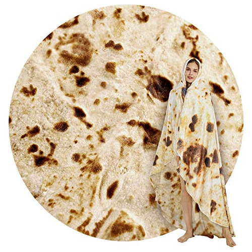 Manta De Lanzamiento De Tortillas De Burritos, Manta En...