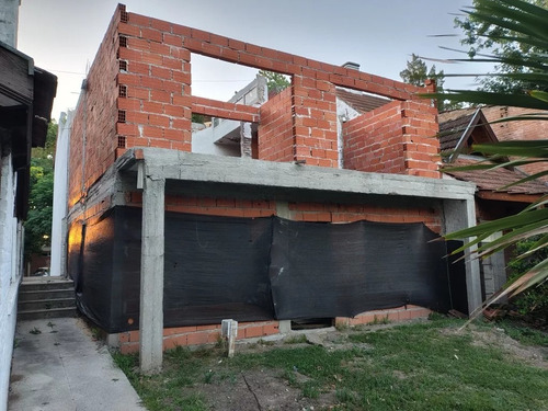 Venta Lote Con Casa En Obra Barrio Cerrado Monte Grande