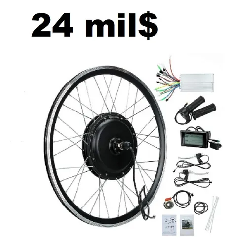 Kit 1000w Motor C/display Rod 26 Para Bici Electrica 48v/36v
