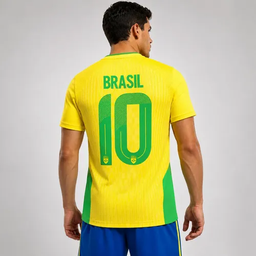 Camisa Brasil 10 Torcedor Adulto E Infantil Sportiza