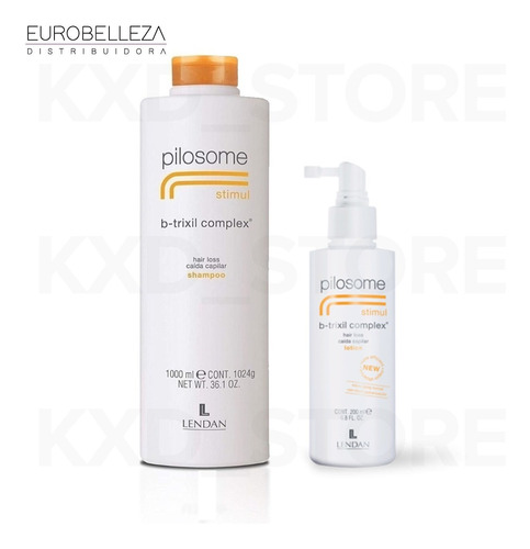 Kit Lendan Pilosome Shampoo 1 L + Loción 200 Ml Envío Gratis