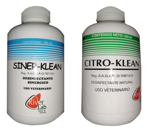 Desinfectantes Citro Klean + Sinerklean 500 Ml Riverlab