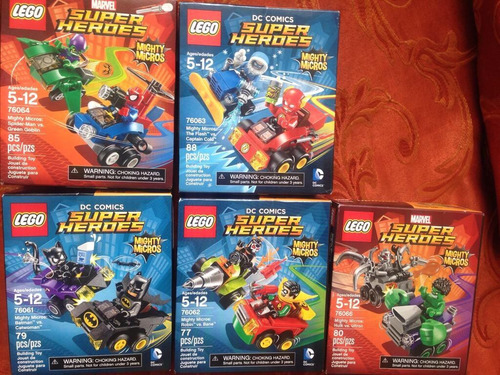 Lego Mighty Marvel Súper Héroes Dc Comics Original Sellados