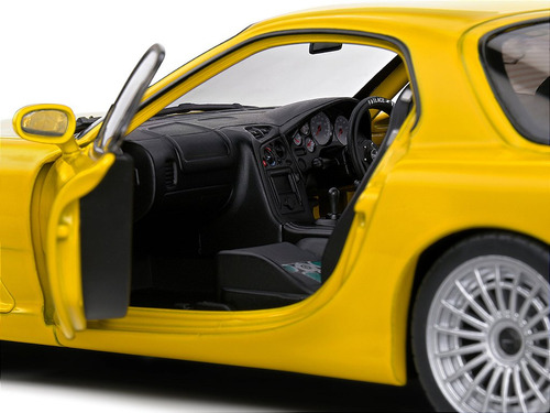 Mazda Rx7 Fd Rs Streetfighter 1994 1:18 Solido Amarelo