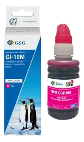 Tintas Gi-10 Para Canon G6010 G7010 G5010 Gm2010 70 Ml