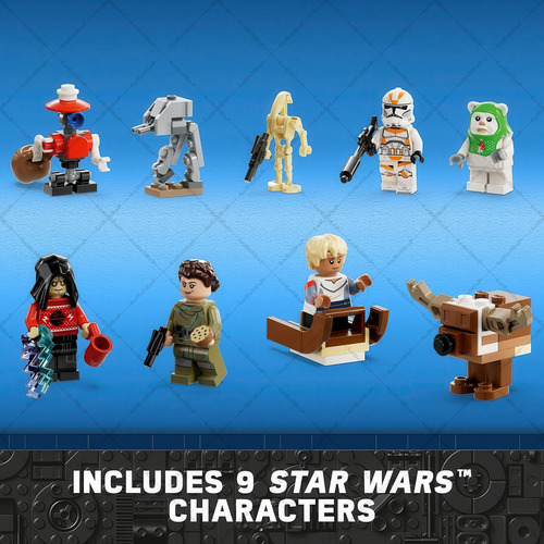 Lego Advent Calendar Star Wars 2023 Calendario Navidad 75366