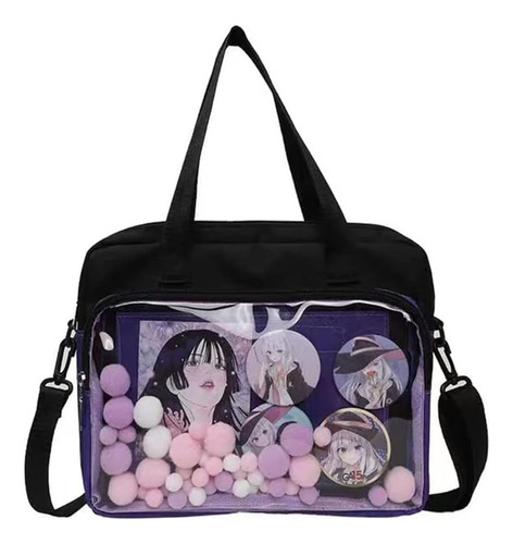 Hipi-shop Ita Bag Bolso Bandolera Transparente A Juego De Co