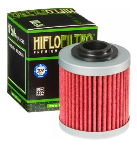 Filtro De Aceite Hiflo Can Am Ds 450 450 Hf560 Rpm