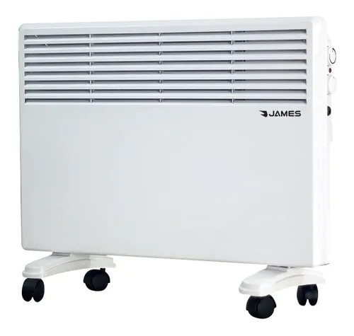 Convector Calefactor James Cep 1500 W Piso / Pared Albion Color Blanco