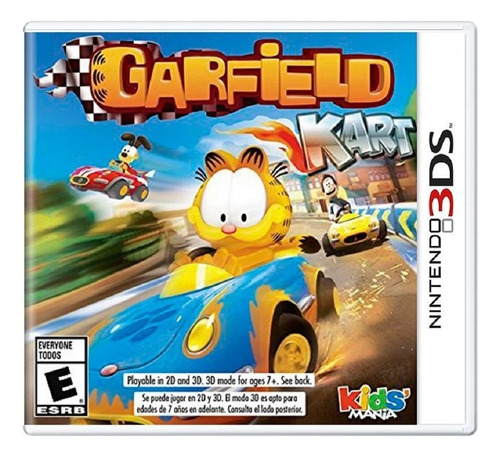 Garfield Kart Normal Sega Nintendo 3DS Physical