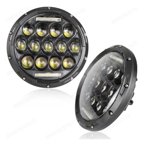 Faro Led De 7 Pulgadas Para Hummer H1 2003-2009