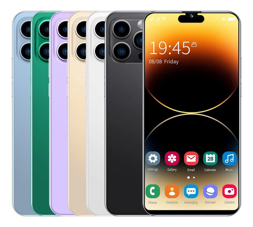 C Teléfono Inteligente Android 15 Pro Max 8gb+256gb Jj