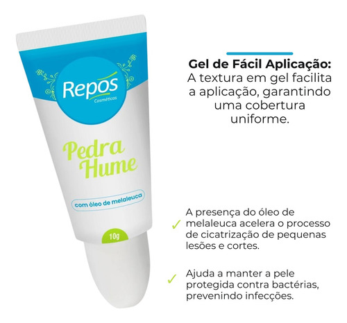 Pedra Hume Ideal Para Fechamento Poros Pós Depilação 50g