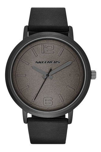 Reloj Hombre Skechers Sr5042 Cuarzo 46mm Pulso En Silicona