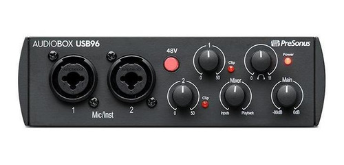 Interface De Áudio Presonus Audiobox 96 2x2 25 Anos Usbc