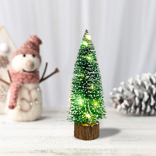 Mini Árbol De Navidad Con Iluminación Led, Árbol De Navidad