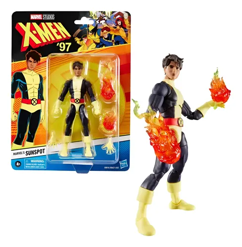 Marvel Legends X-men '97 Sunspot Mancha Solar G0810 | Frete grátis