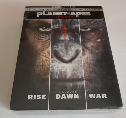 Planet Of The Apes Trilogy 4k Ultra Hd Blu-ray