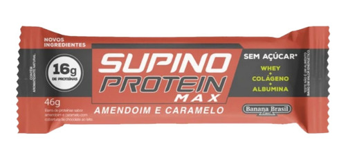 Imagen 2 de 8 de Barras De Proteína Supino Caja De 9 Unidades, 414 Gramos.