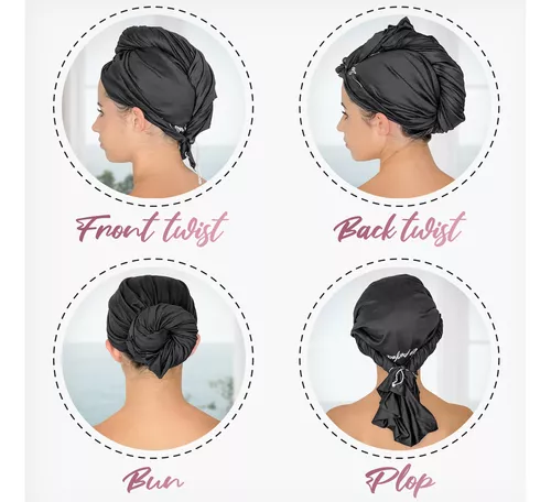  El perfecto microfibra toalla de pelo – (40 x 27 en) : Belleza  y Cuidado Personal