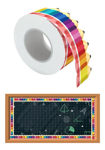 Bordas De Quadro De Avisos De Lápis Bordas De Sala De Aula