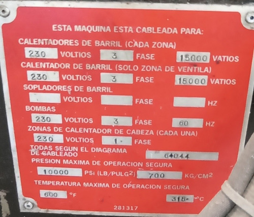 Extrusora Para Hule (Usado)