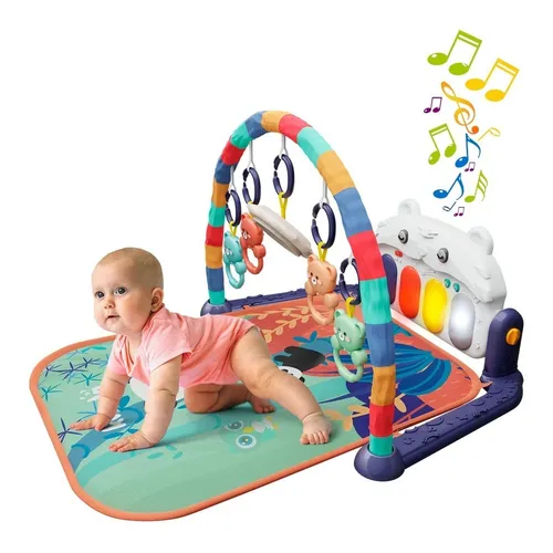 Gimnasio Piano Musical Tapete De Juegos Para Beb s Kwala