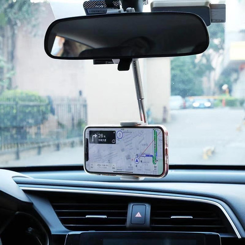 Soporte De Teléfono Celular Para Coche Rearview 360 Universa