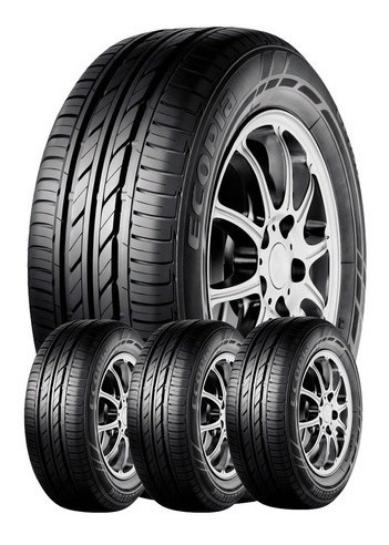 Kit 4u Cubiertas 195/55 R16 87 H Ecopia Ep150 Bridgestone Ar